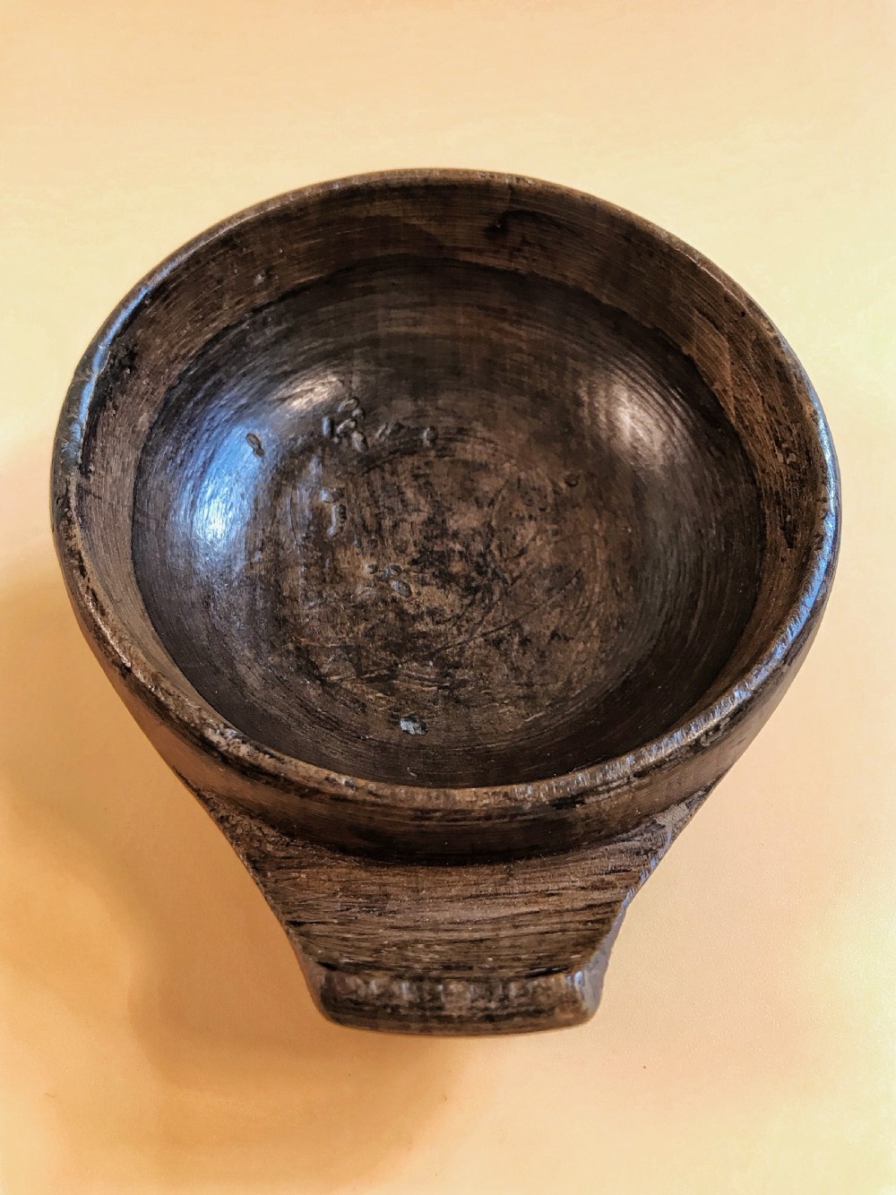 Antique Wine Taster - treen View V