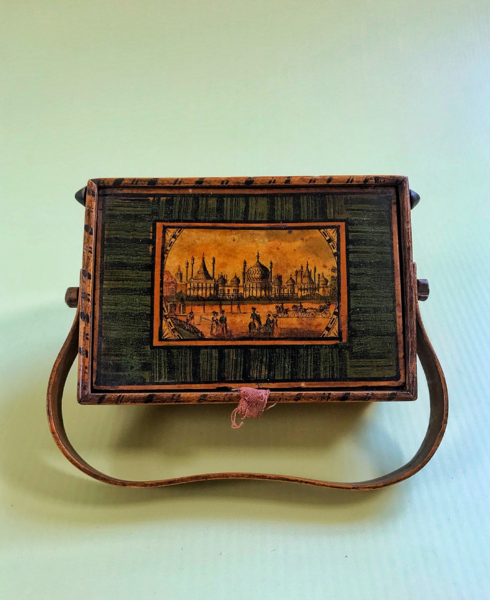 Antique Sewing Box - Royal Brighton Pavillion View III