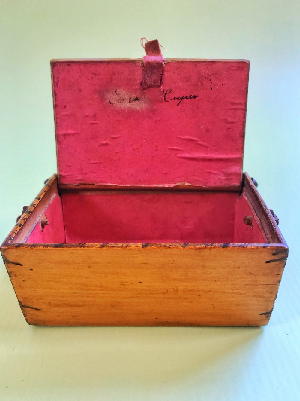 Antique Sewing Box - Royal Brighton Pavillion View V