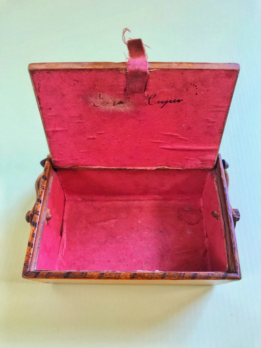 Antique Sewing Box - Royal Brighton Pavillion View VI