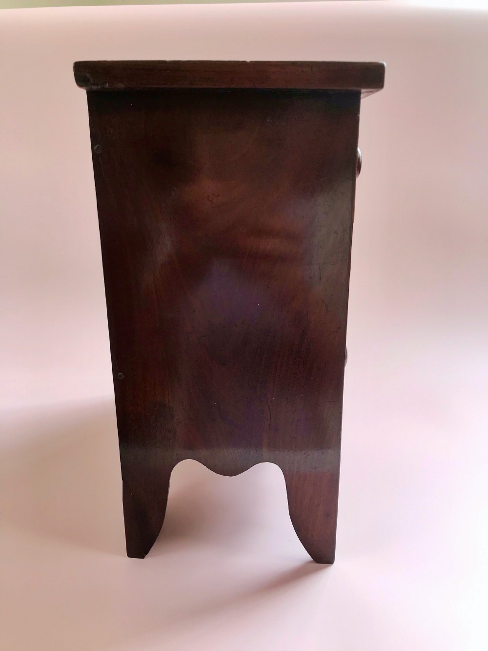 Antique Miniature Georgian Chest - apprentice piece View IV