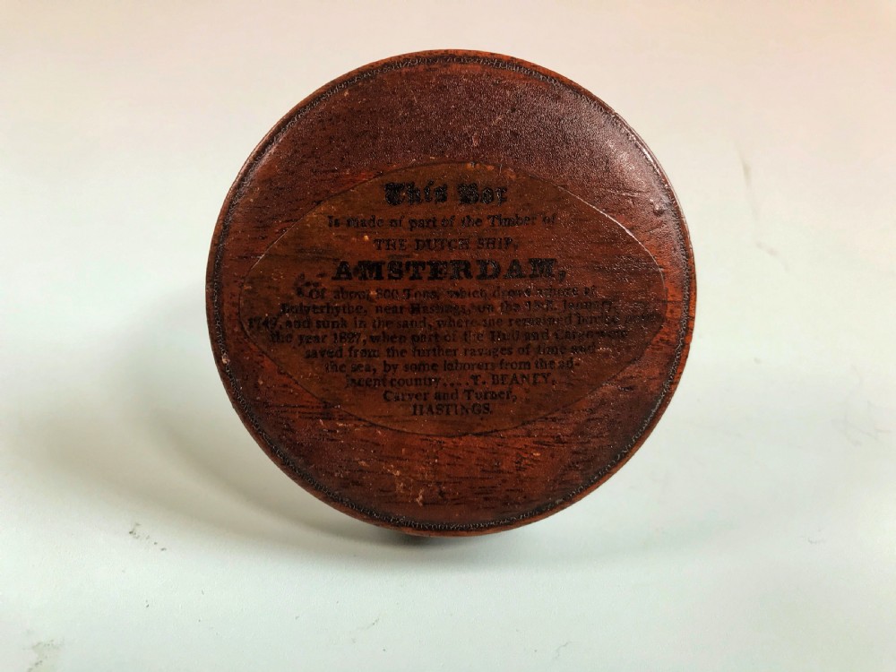 Antique Snuff Box - from the' Amsterdam' Ship