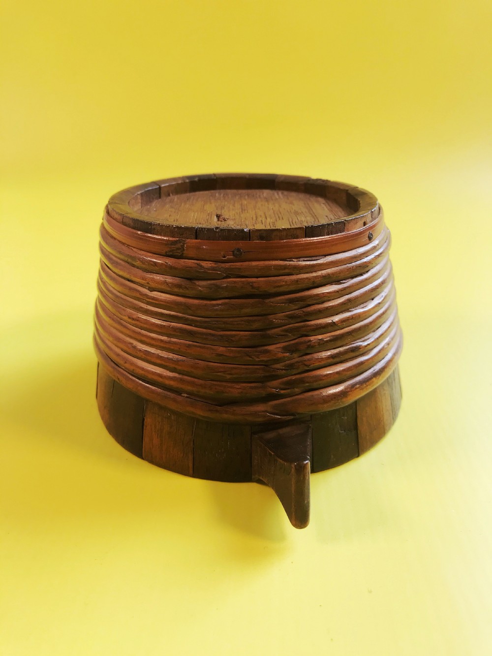 Antique Scottish Bicker - large size - treen
 View II