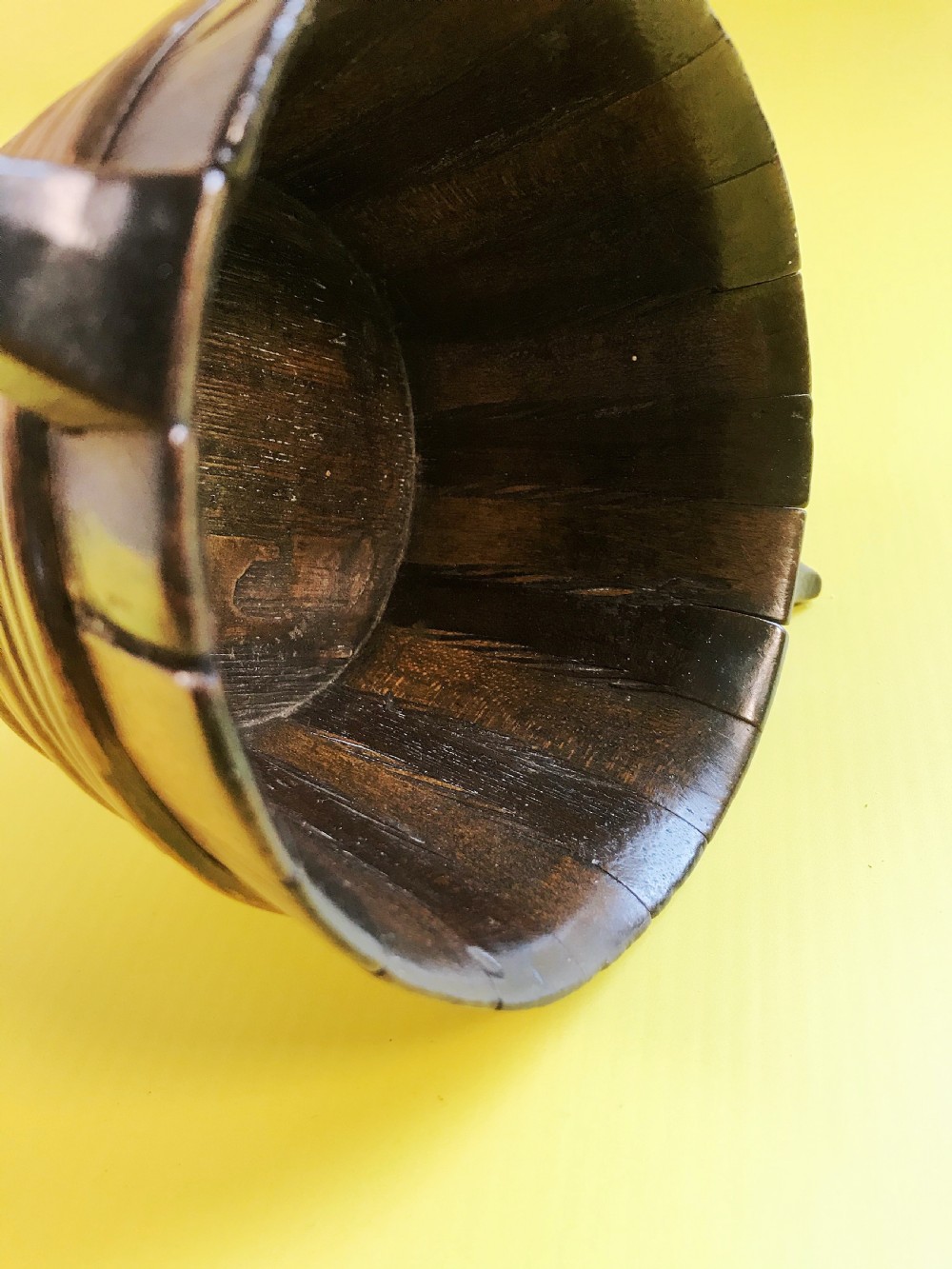 Antique Scottish Bicker - large size - treen
 View III