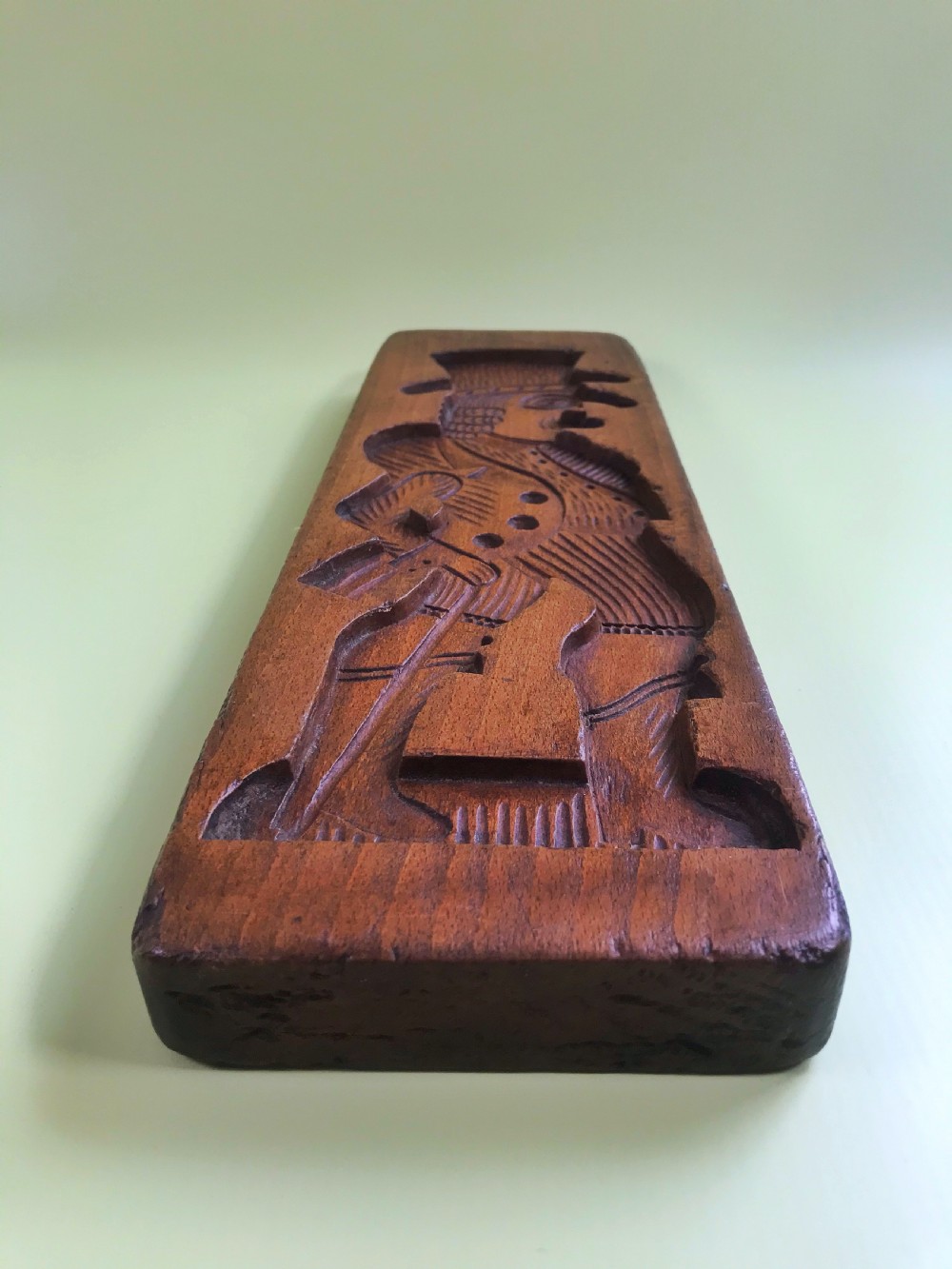 Antique Double Sided Gingerbread Mould - Punch and Judy- treen
 View II