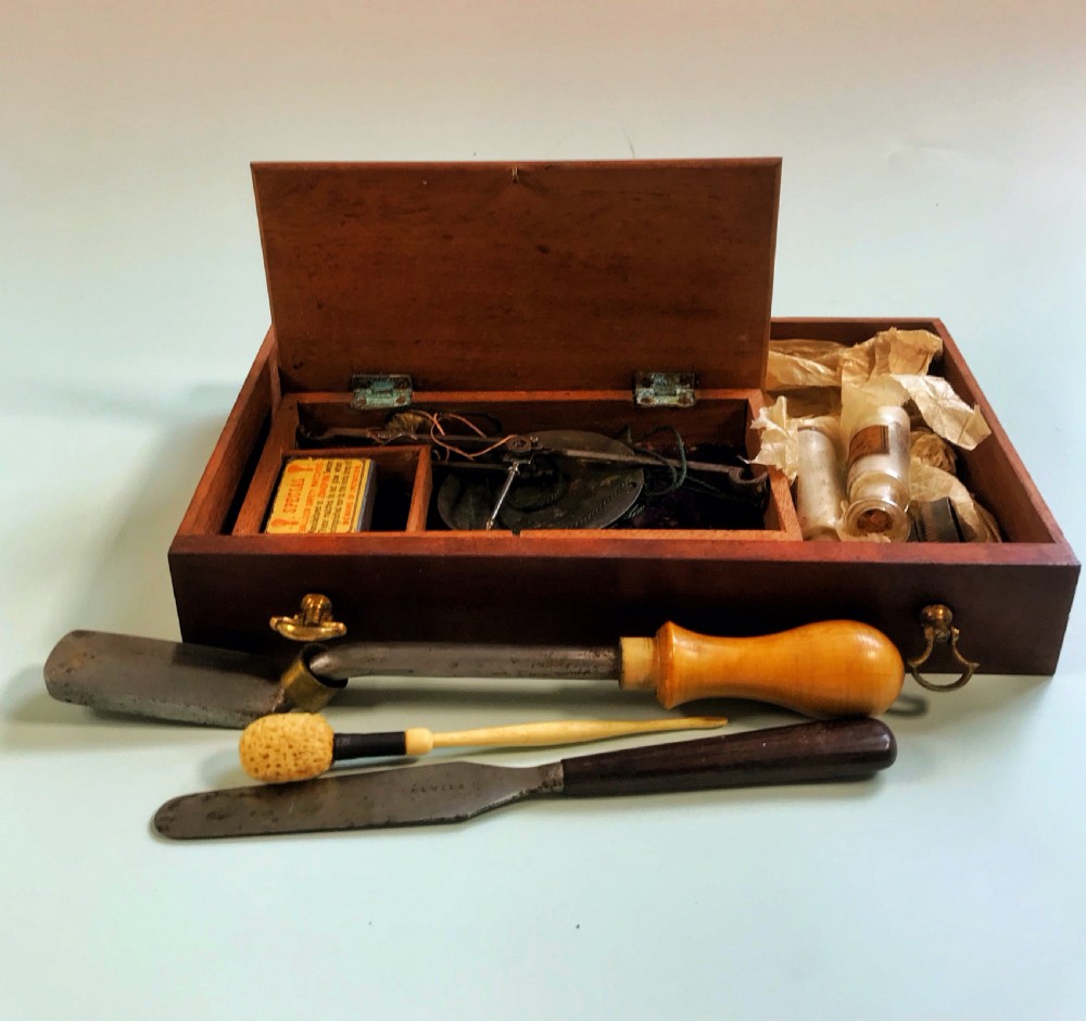 Antique Apothecary/Medicine Chest View III