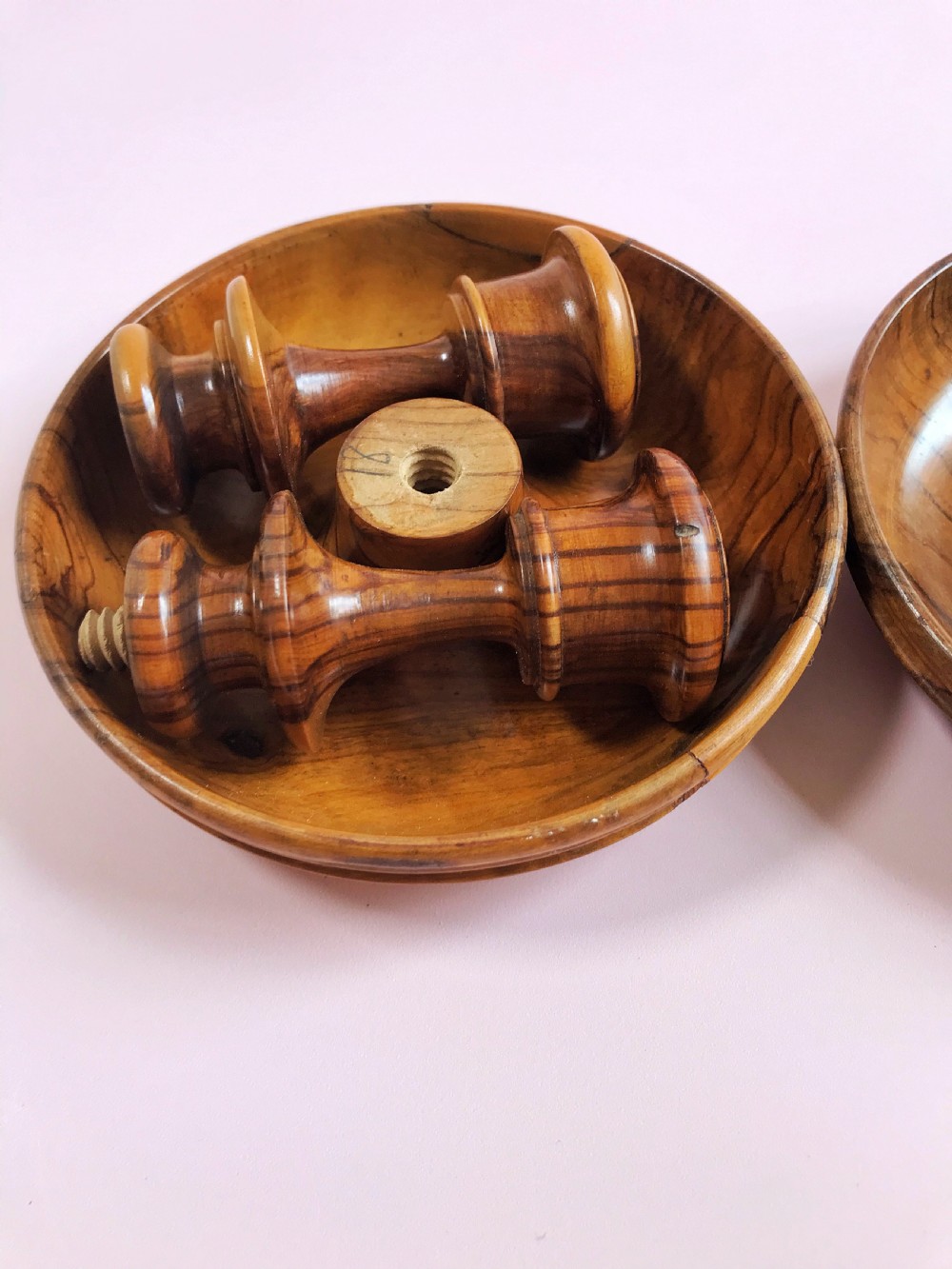 Antique Treen Brighton Buns View IV