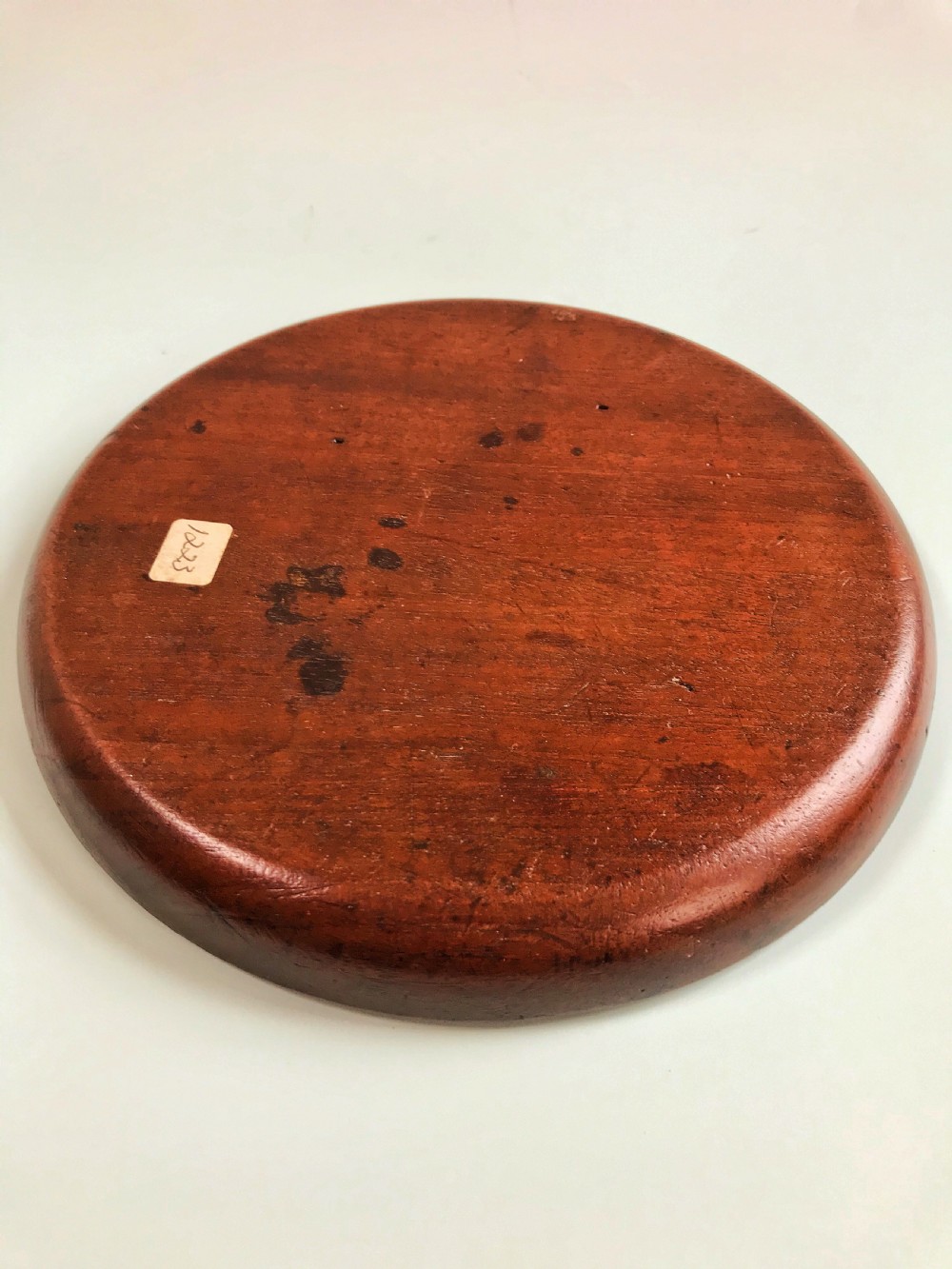 A Small Antique Mahogany Tray View III