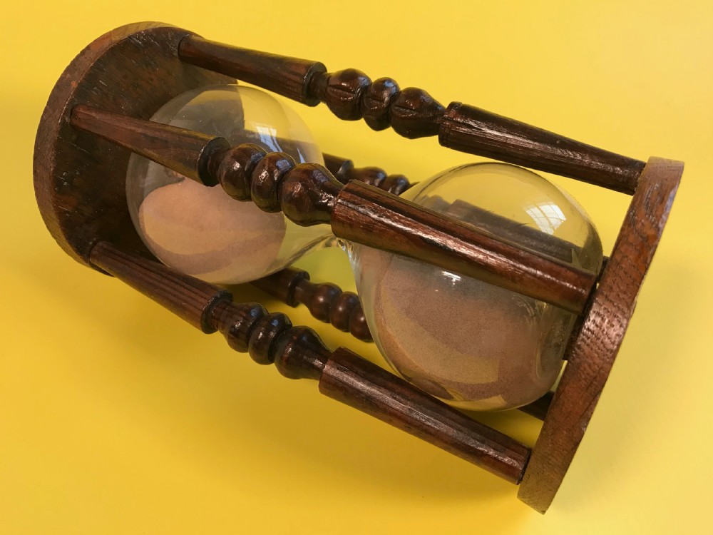 Antique Labourers  Sand Timer View IV