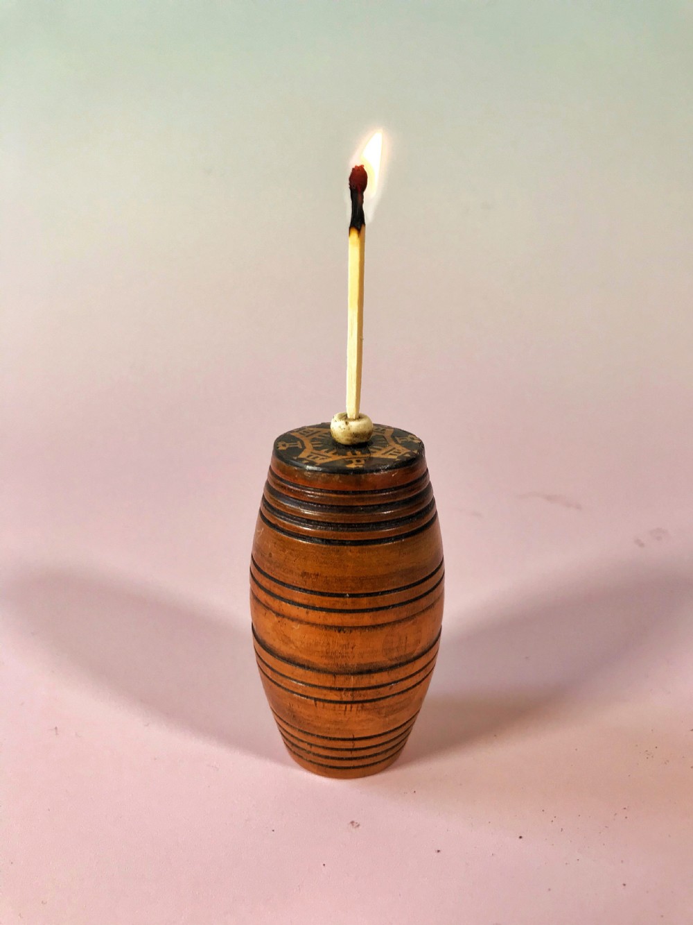 Antique Tunbridge Ware Go to Bed
