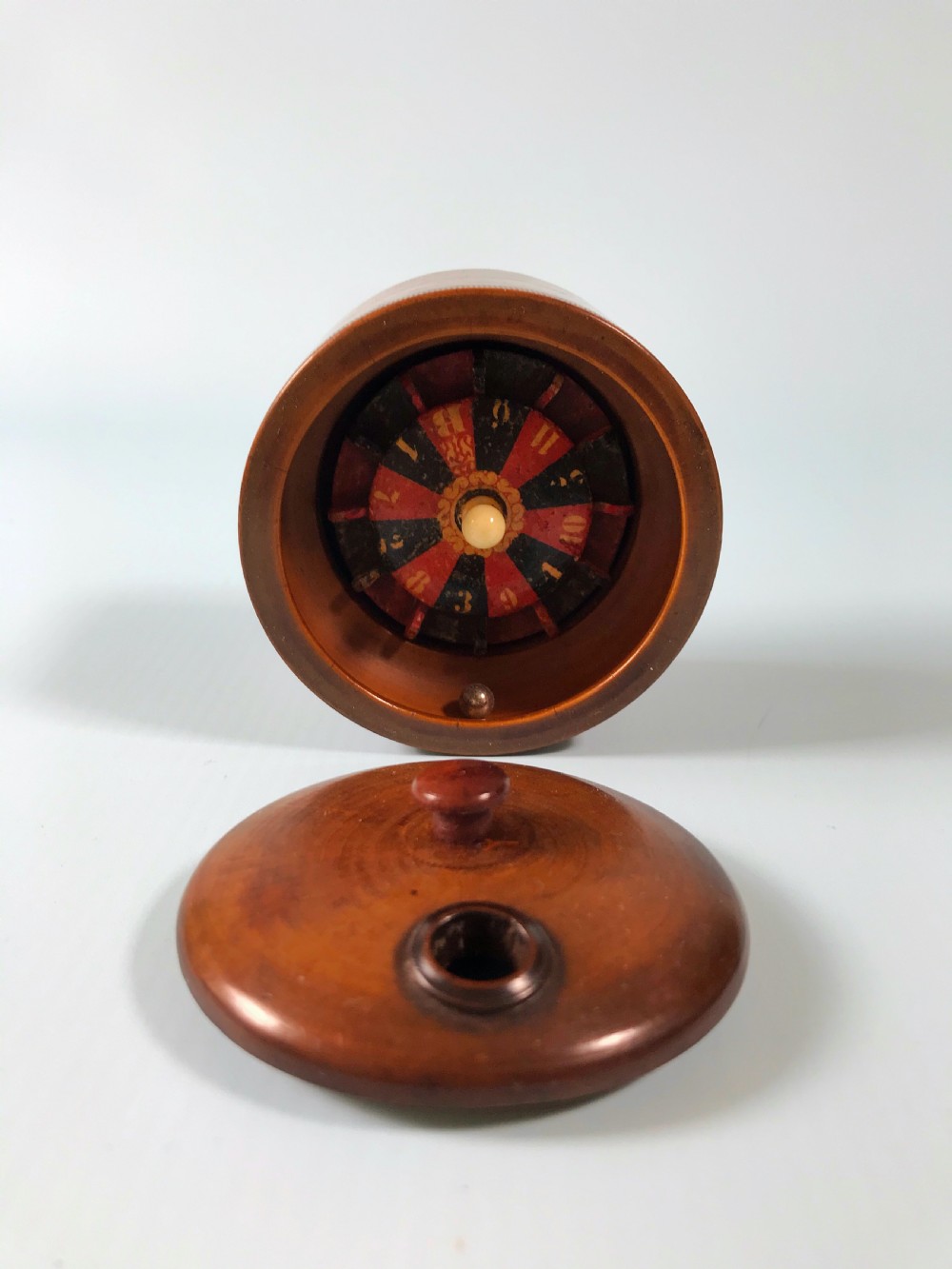 Antique Travelling Roulette Game View IV