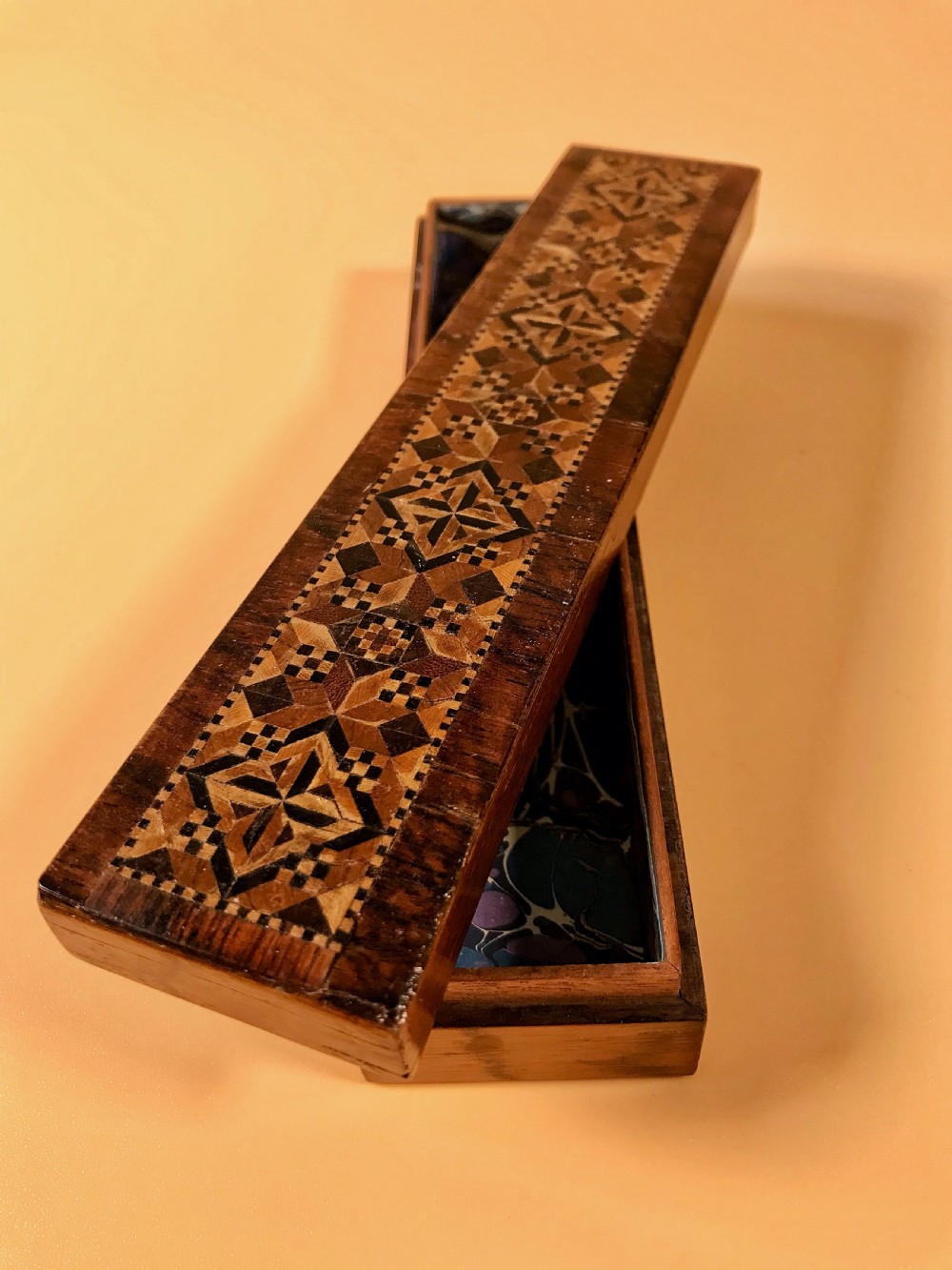 Antique Tunbridge Ware Box View II