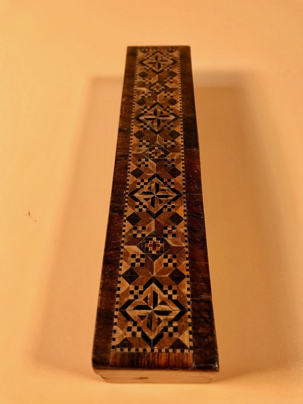 Antique Tunbridge Ware Box View III