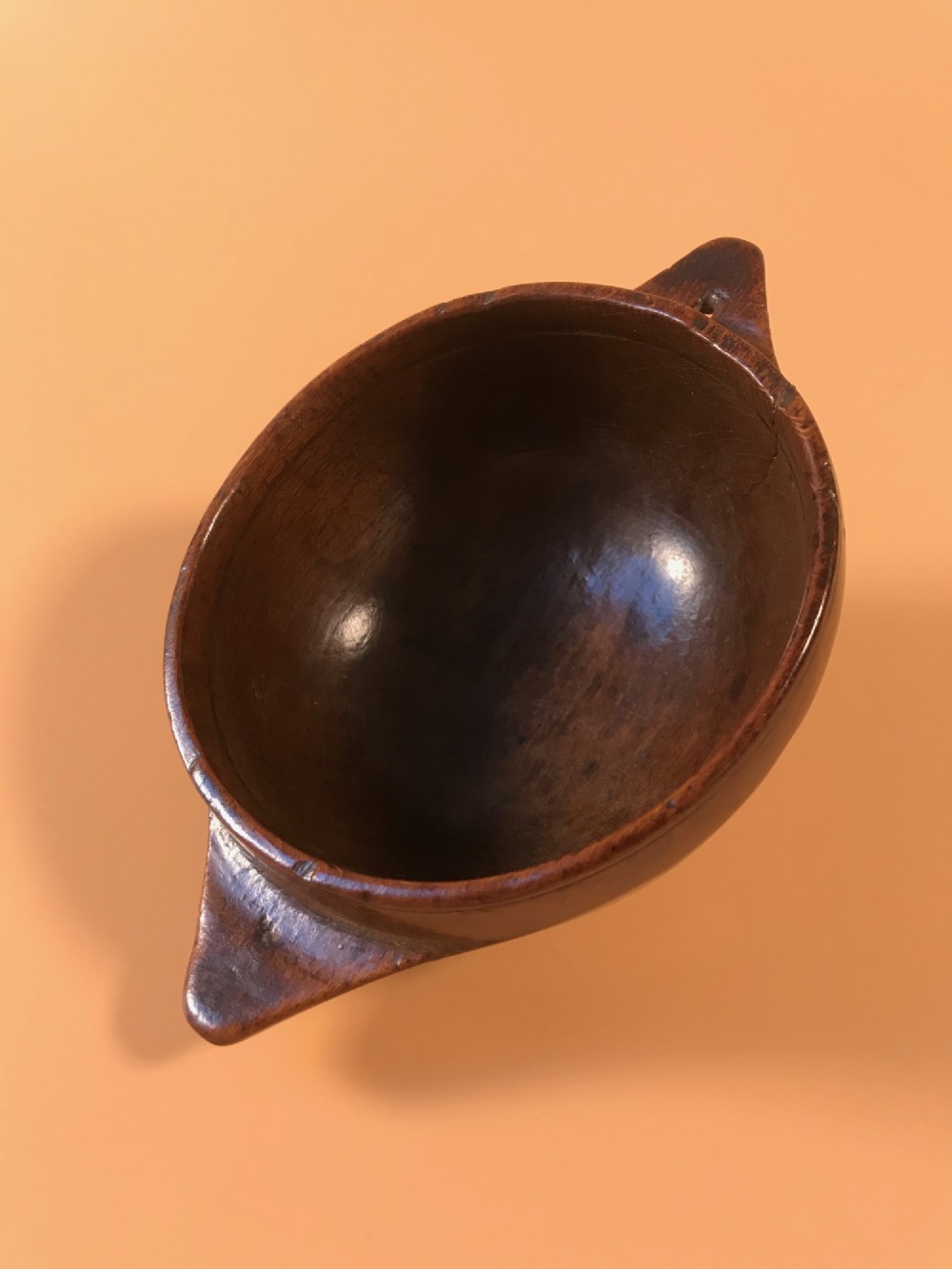 Antique Scottish Quaich - treen
