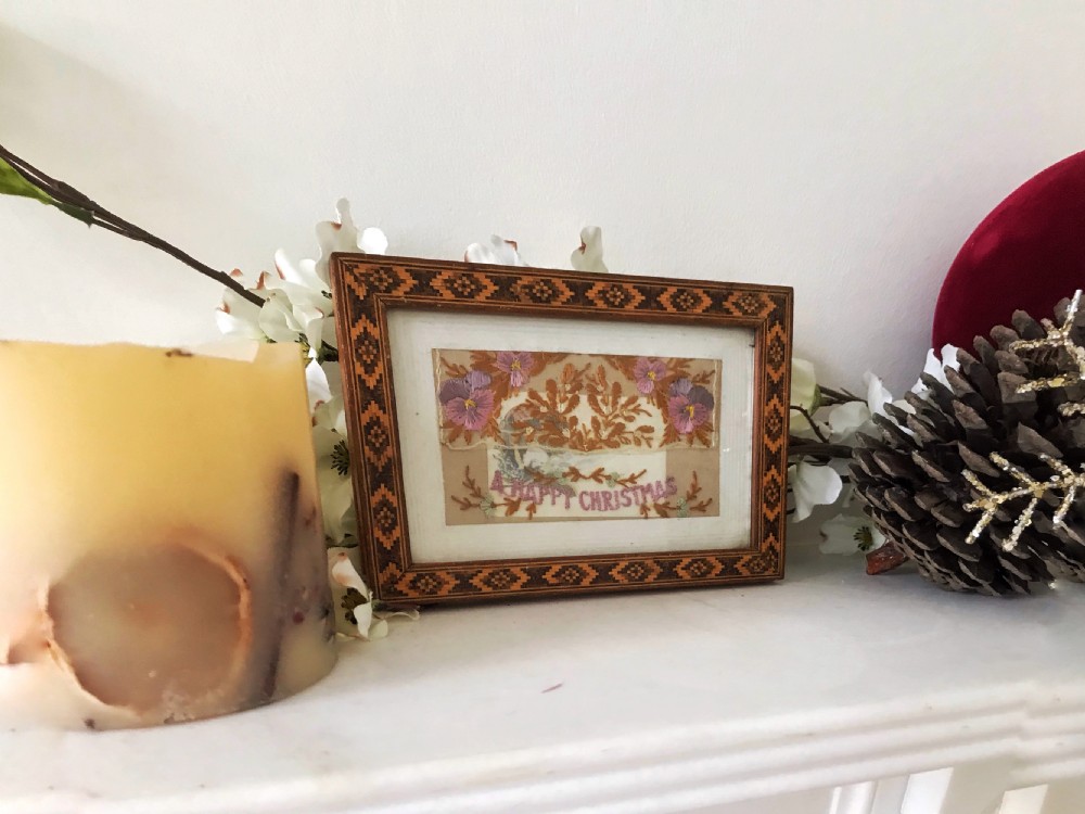 Antique Tunbridge Ware Picture/Photo Frame View II