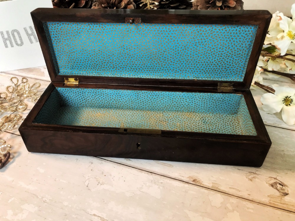 Antique Tunbridge Ware Glove Box View VIII