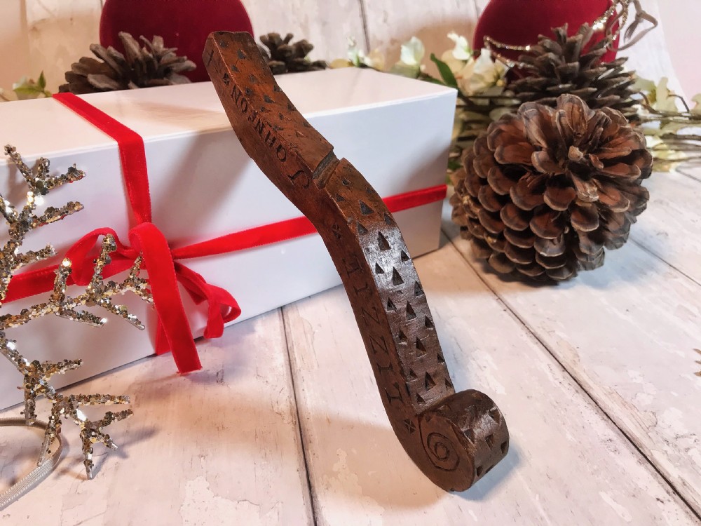 Antique Treen Knitting Sheath View III