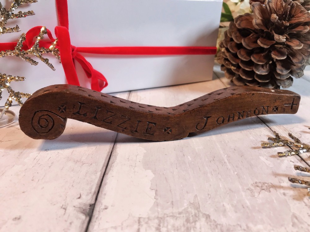 Antique Treen Knitting Sheath View VI