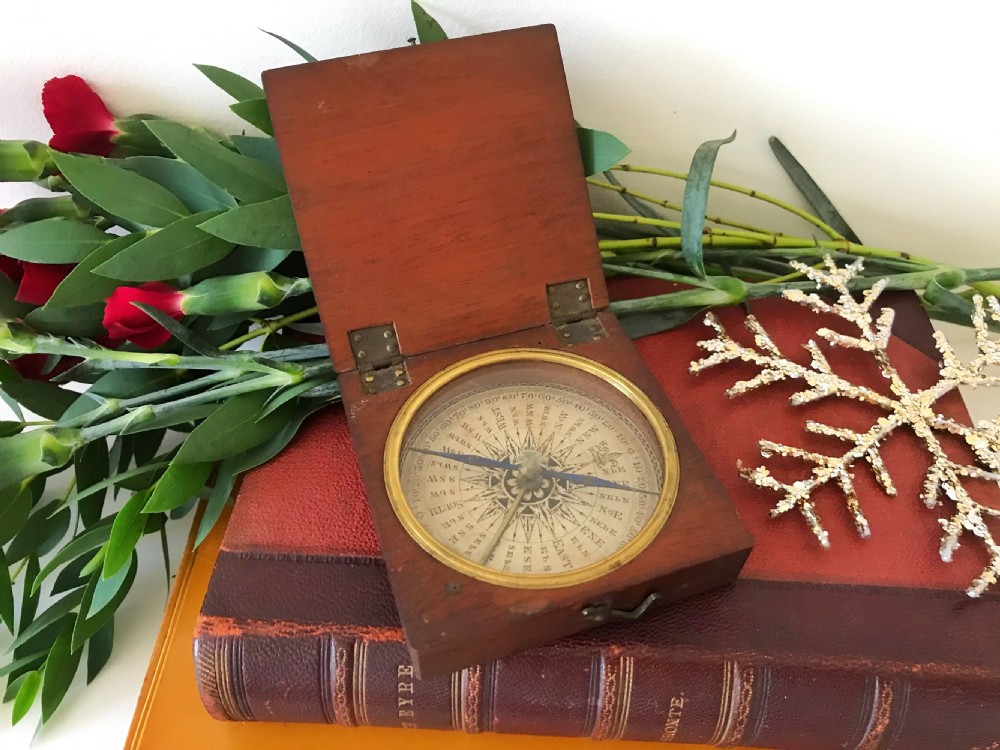 Antique Explorers Compass View III