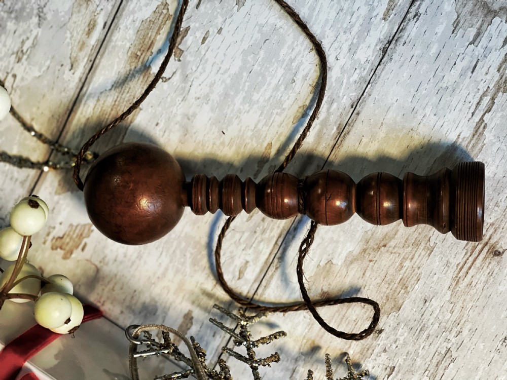 Antique Ball and Cup or Bilboquet Game View III