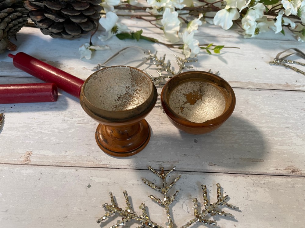 Antique Boxwood Pill Silverer View III
