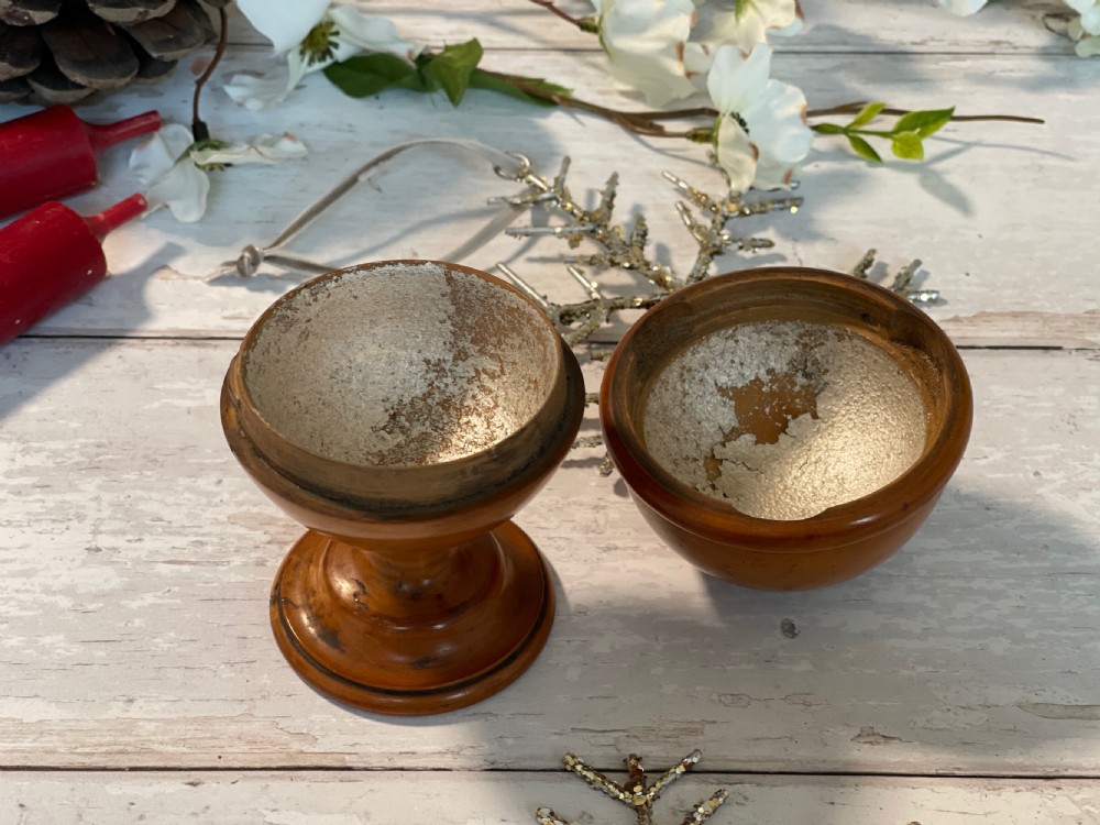 Antique Boxwood Pill Silverer View V