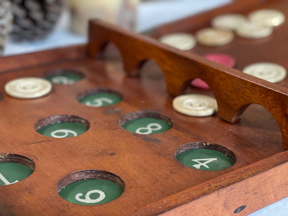 Antique Game - similar to Bagatelle & Shove Half Penny View V