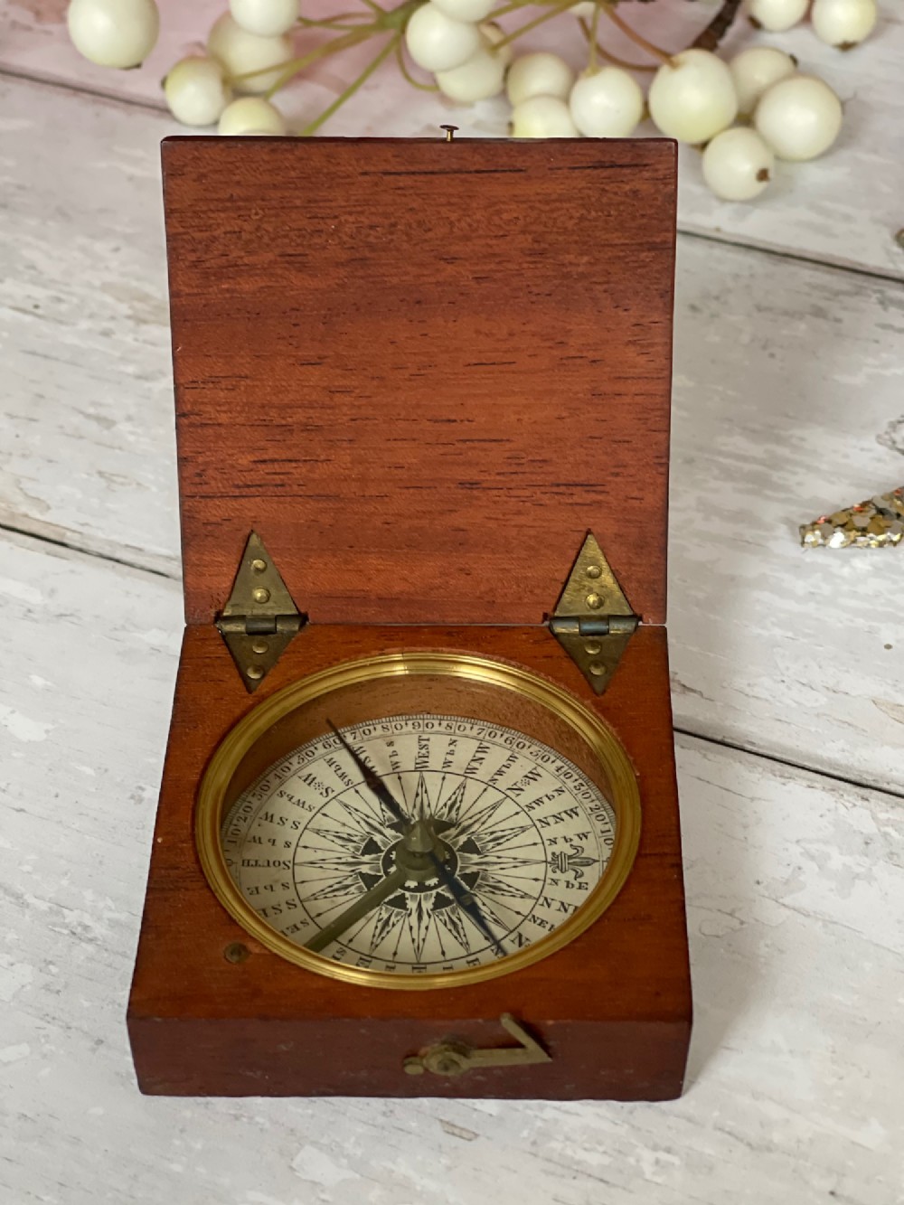 Antique Explorer's Compass