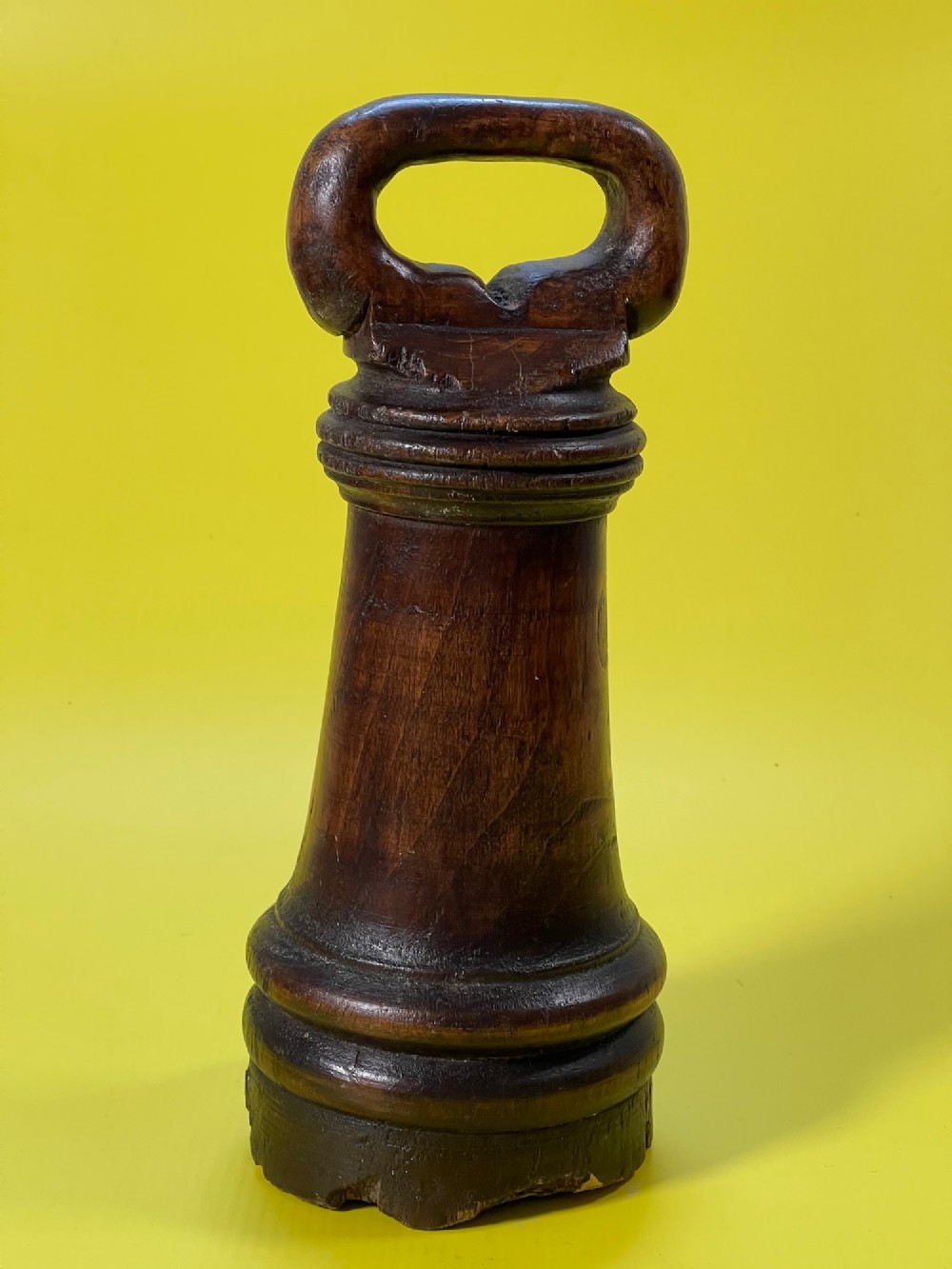 Antique Door Stop - Bell Weight Shaped