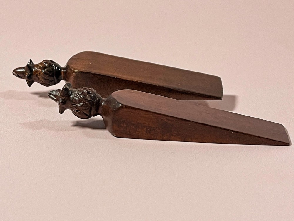 A Pair of Antique Window Sash Stoppers View VIII