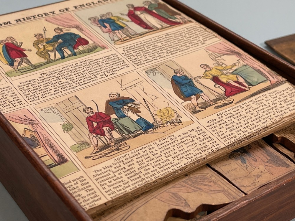 An Early 1800s Dissected Puzzle  or Jigsaw - Historical events View III