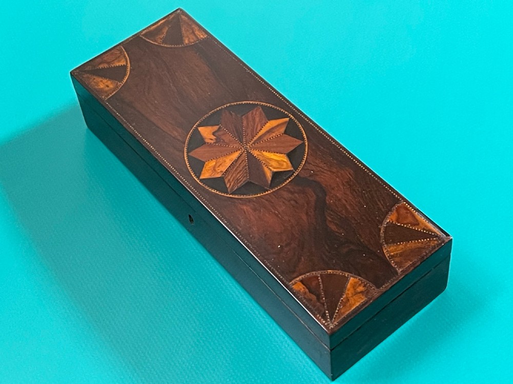 Antique Tunbridge Ware Box View IV
