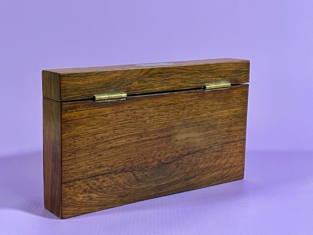 Antique Rosewood Stationery Box View III
