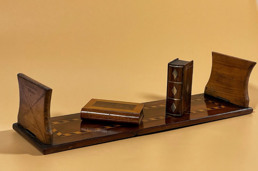Antique Killarney Folding Book Holder View II