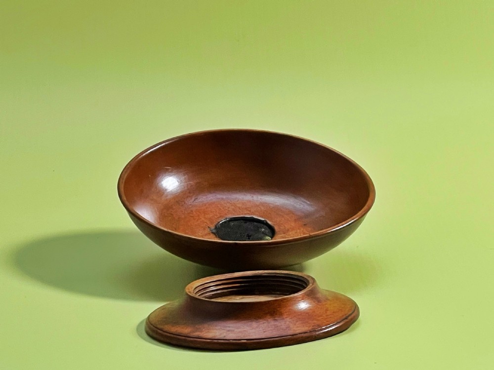 An Unusual Antique Treen Searce View III
