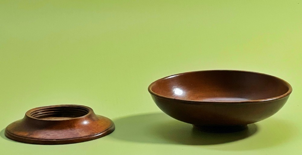 An Unusual Antique Treen Searce View IV