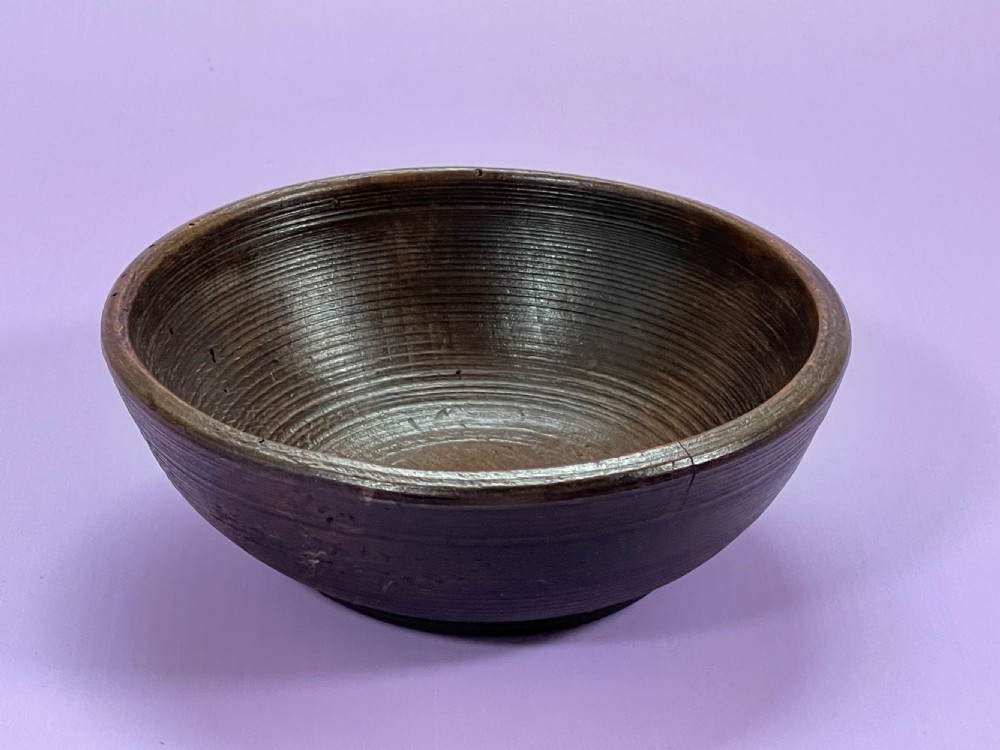 Antique Treen Bowl View II