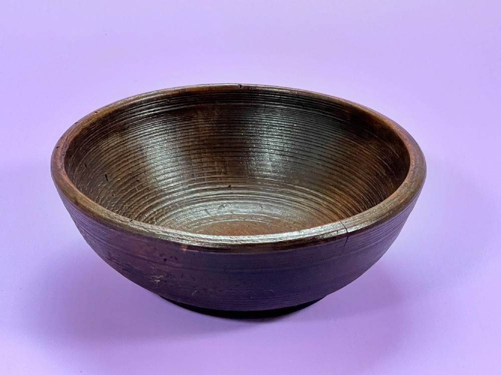 Antique Treen Bowl View III