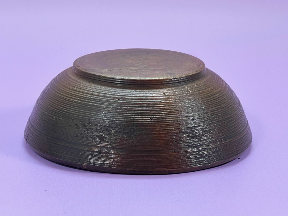 Antique Treen Bowl View V