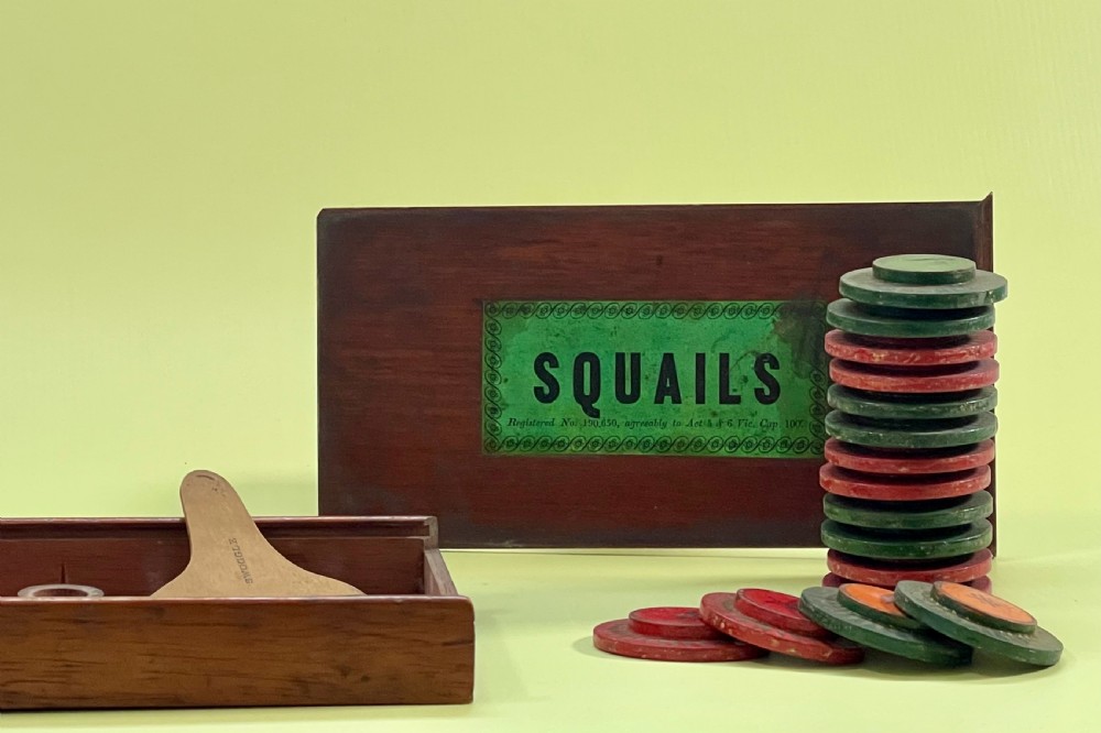 An Antique Game of Squails View III