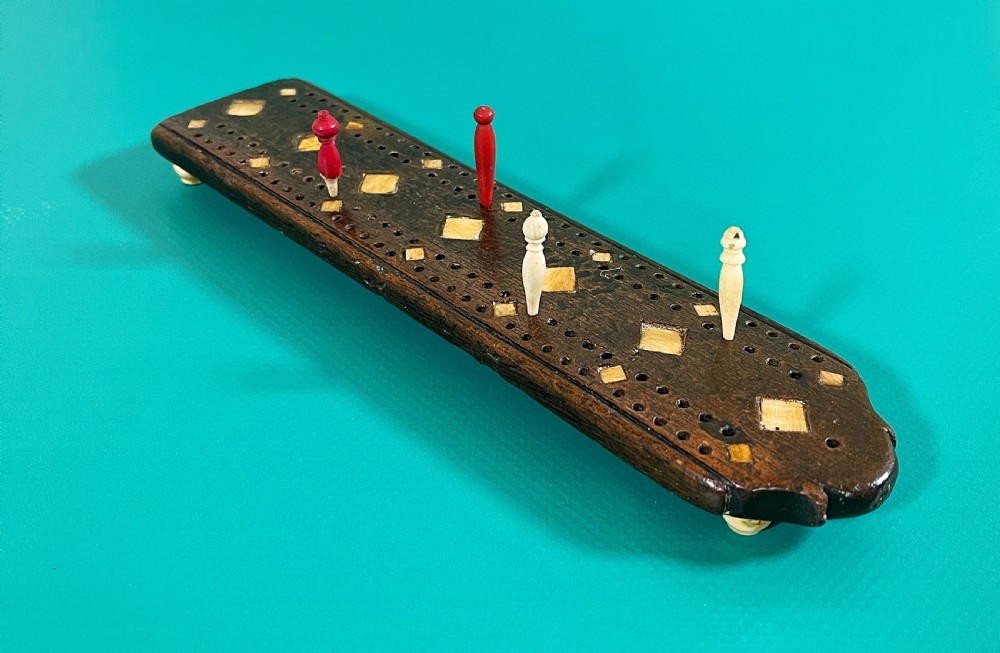 An 18th Century Cribbage Board View II