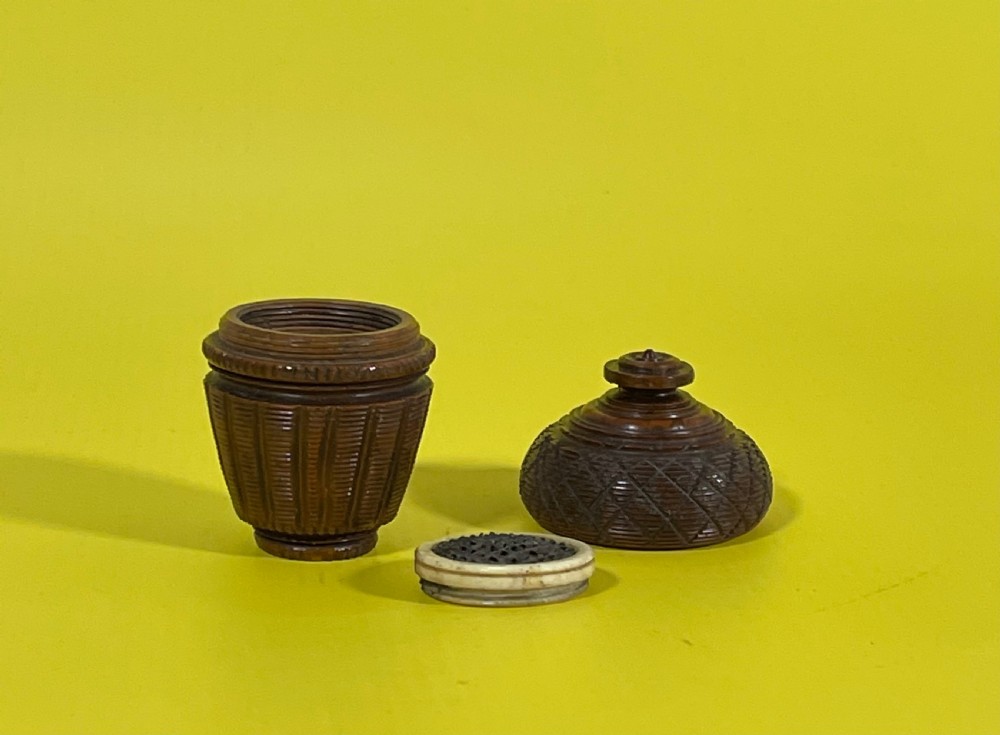 Antique Coquilla Nutmeg Grater View II