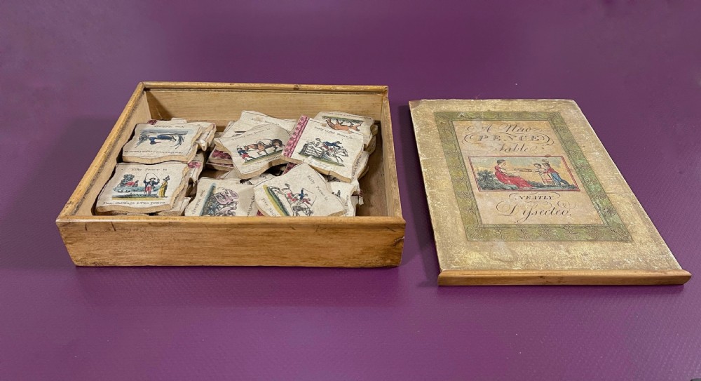 A Rare Georgian Puzzle/Educational Toy View VI
