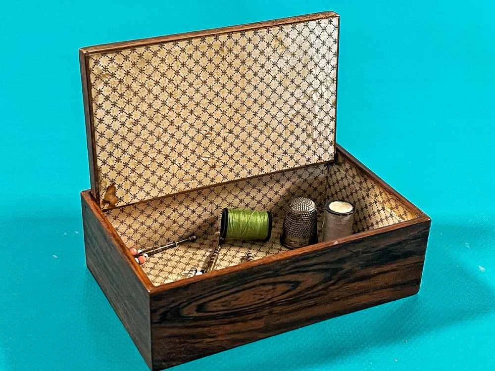 Antique Tunbridge Ware Box  View III
