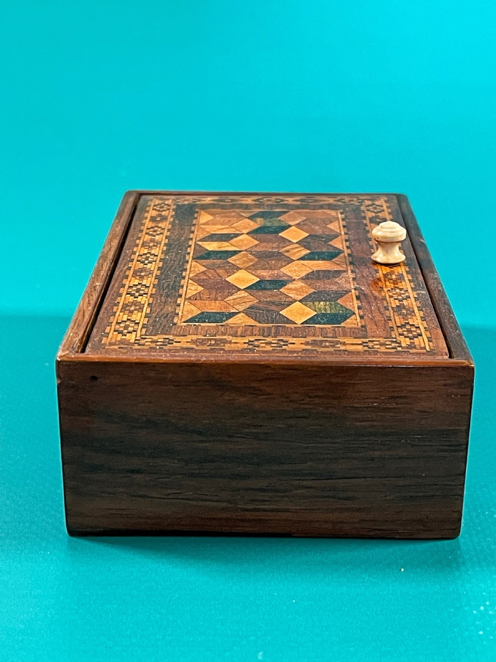 Antique Tunbridge Ware Box  View IV