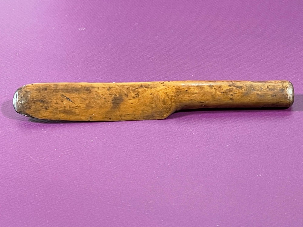 Antique Yew Wood Knife?Tool View IV