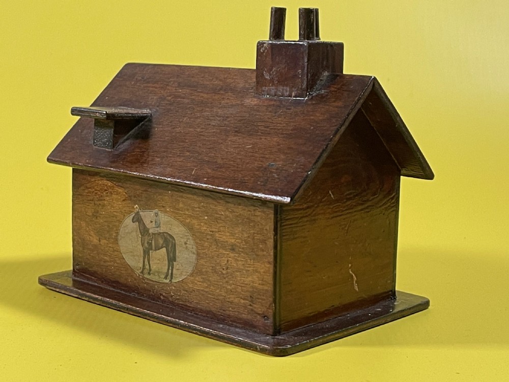 Antique House Money Box View II
