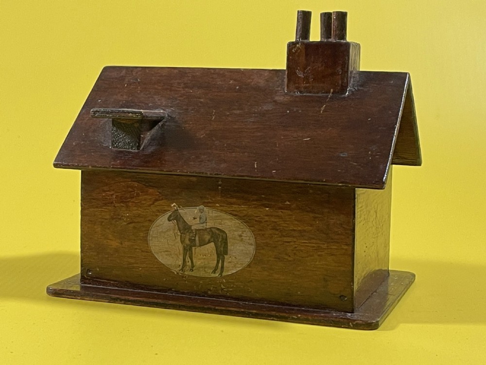 Antique House Money Box View III