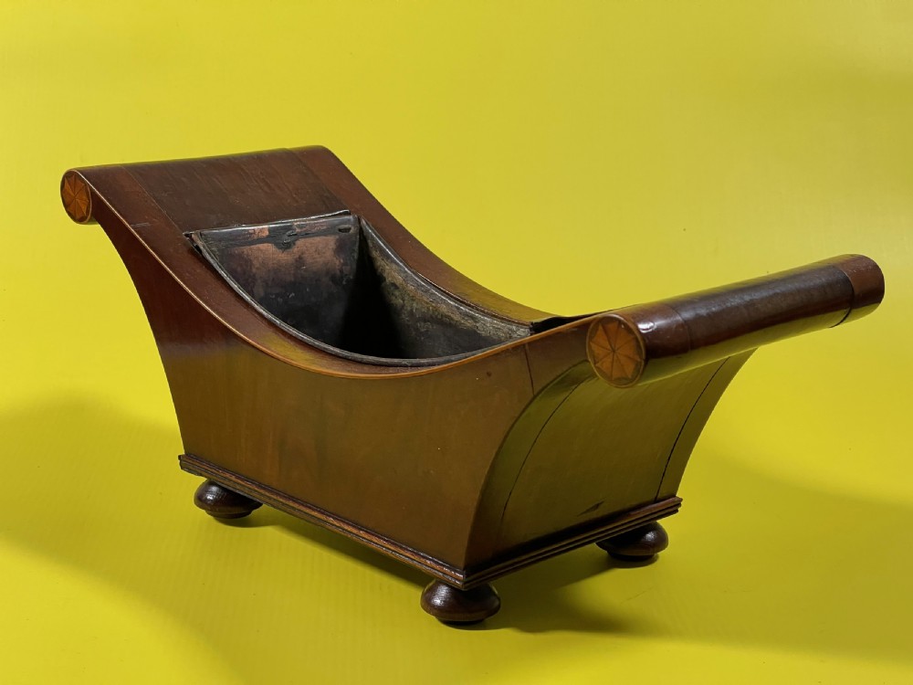 Antique Mahogany Planter