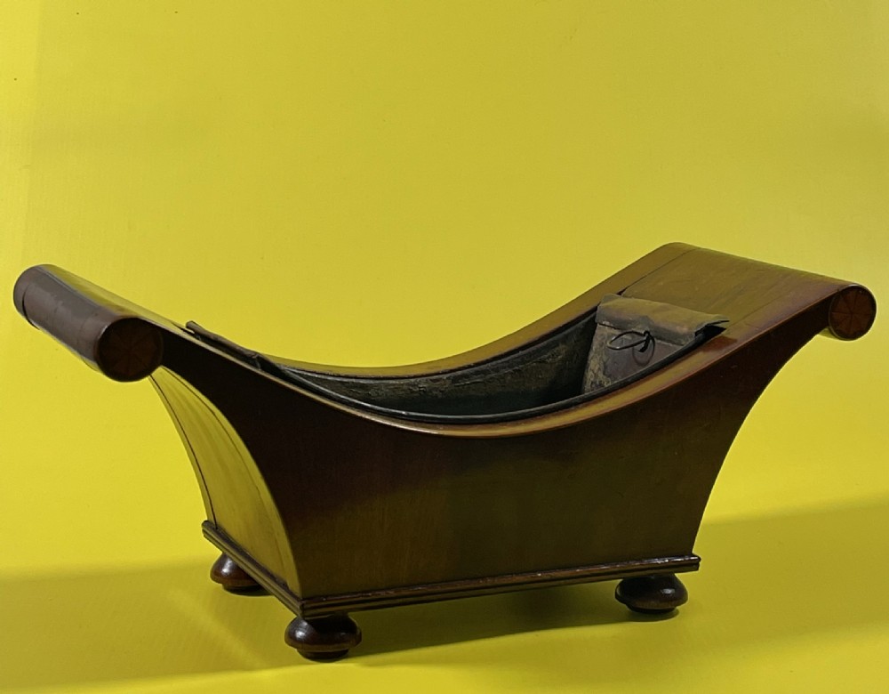 Antique Mahogany Planter View II